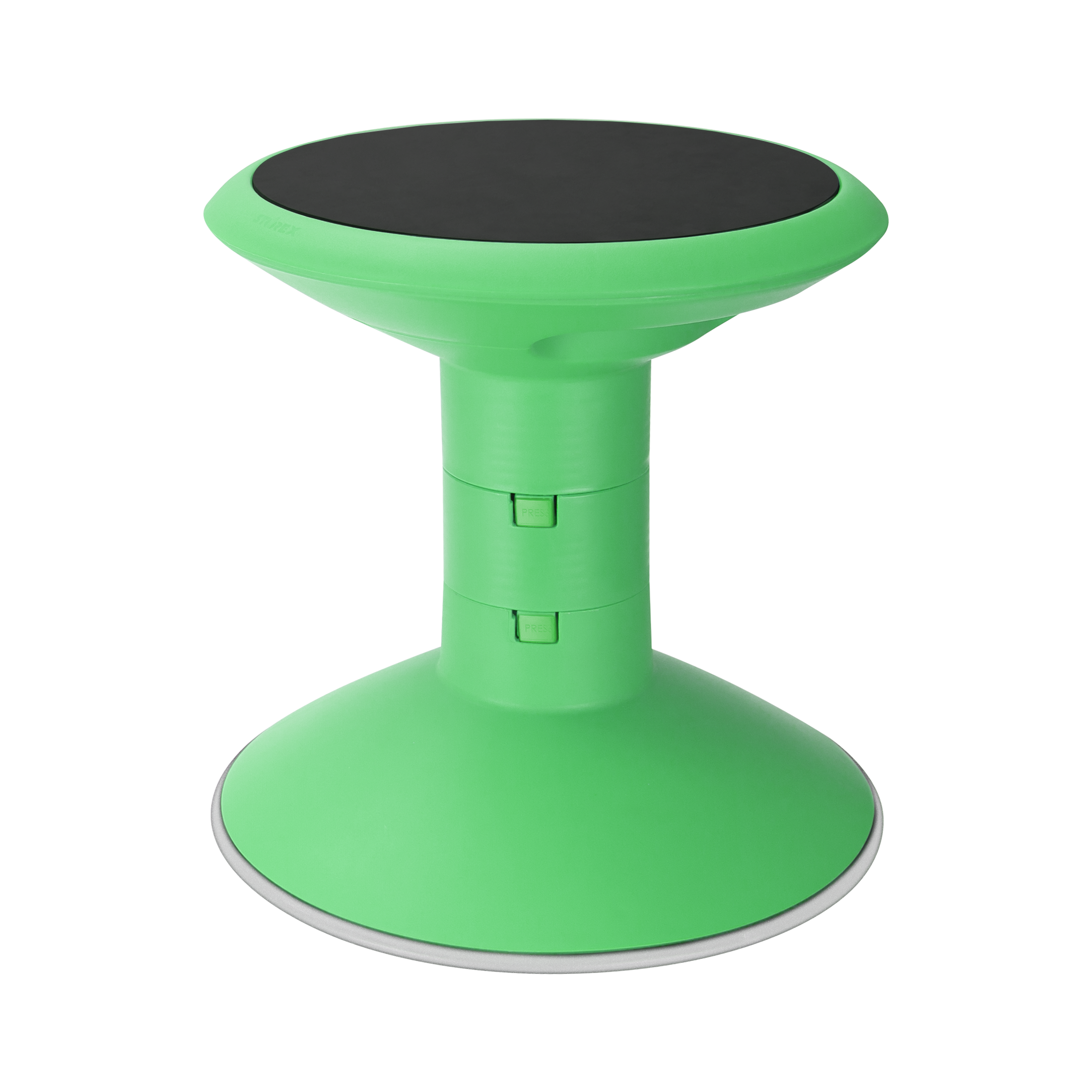 Wiggle Stool 12 18 Inch Height Green Storex