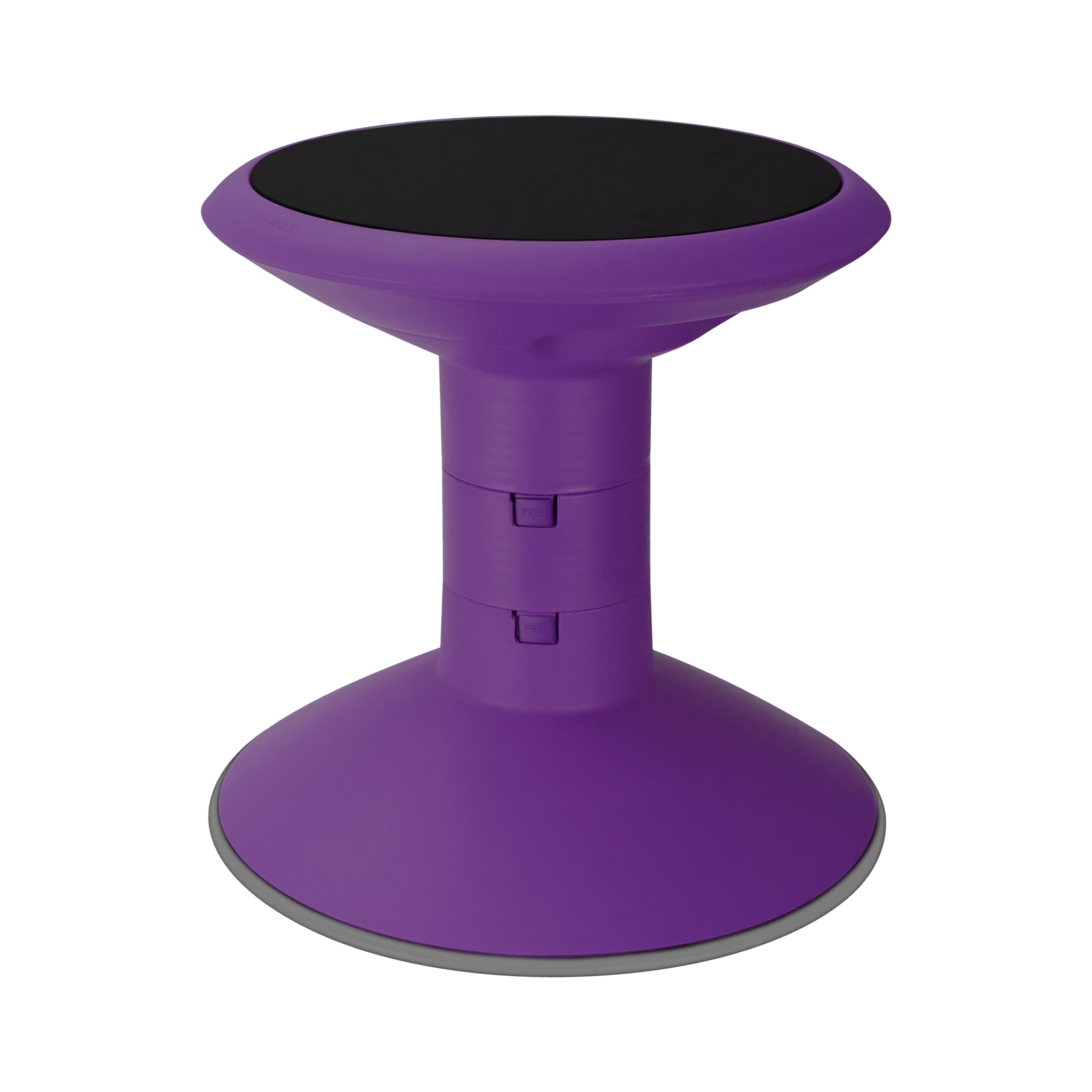 Wiggle Stool 12 18 Inch Height Violet Storex