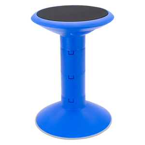 Storex tabouret inclinable actif, hauteur réglable de 12 à 24 pouces, bleu                                              