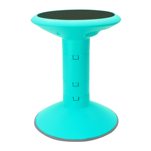 Active Seating Stool, 12-24 Inch Height, Teal
