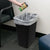 10 Gallon Wastebasket, Black
