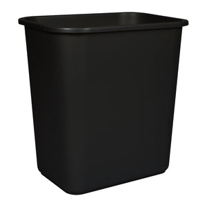 Storex poubelle de taille moyenne, noir, lot de 6                                                                       