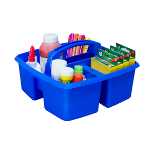 Storex set de 5 caddy pour salles de classe, couleurs assorties (paquet de 6)                                           
