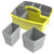 Storex Grand Caddy avec tri Coupes, jaune, 2-Pack