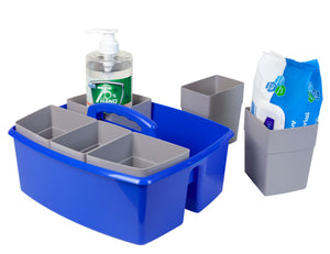 Large Caddy with Sorting Cups, Blue