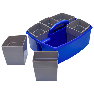Large Caddy with Sorting Cups, Blue