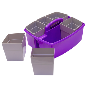Large Caddy with Sorting Cups, Purple