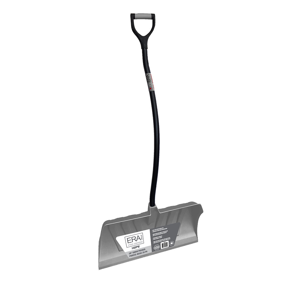 Pro Series 28-inch Ergo Snow Shovel, Grey/Black
