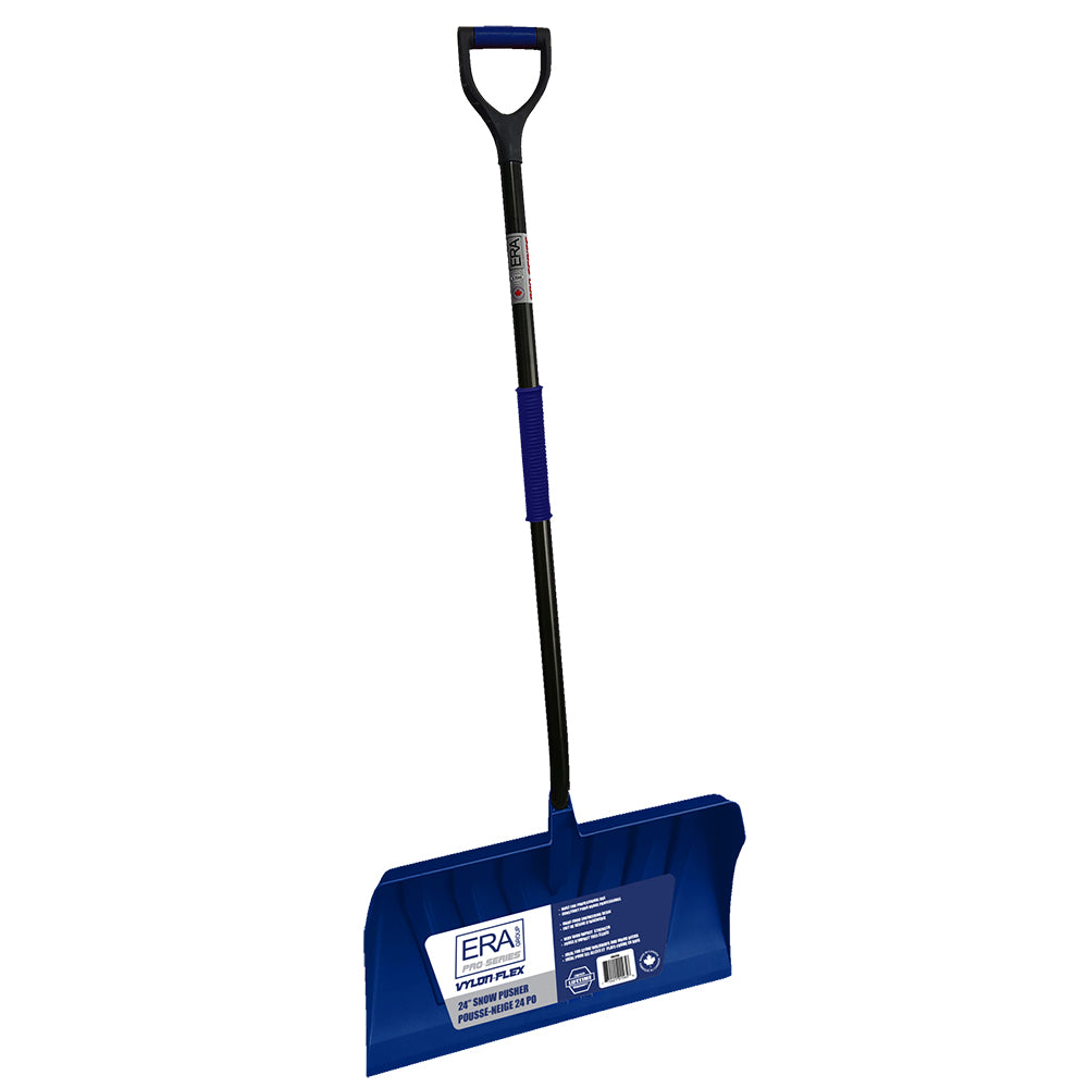 Pro Series 24-inch Snow Shovel, Black/Blue