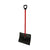 Infinity 18-inch Snow Shovel, Black/Red
