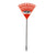 Tuffrake Leaf Rake, Red/Grey