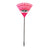 Tuffrake Leaf Rake, Fuschia/Grey