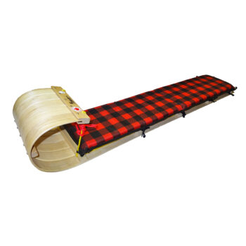 Grizzly 5ft Toboggan w/plaid pad - boxed