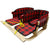 Traditional Dual Sleigh w/belted plaid pad - boxed