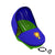 Peanut Sled and Weather Shield Combo, Green