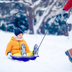 T-Rex Saucer Sled, Blue
