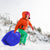 T-Rex Saucer Sled, Blue