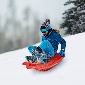 T-Rex Saucer Sled, Red