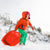 T-Rex Saucer Sled, Red