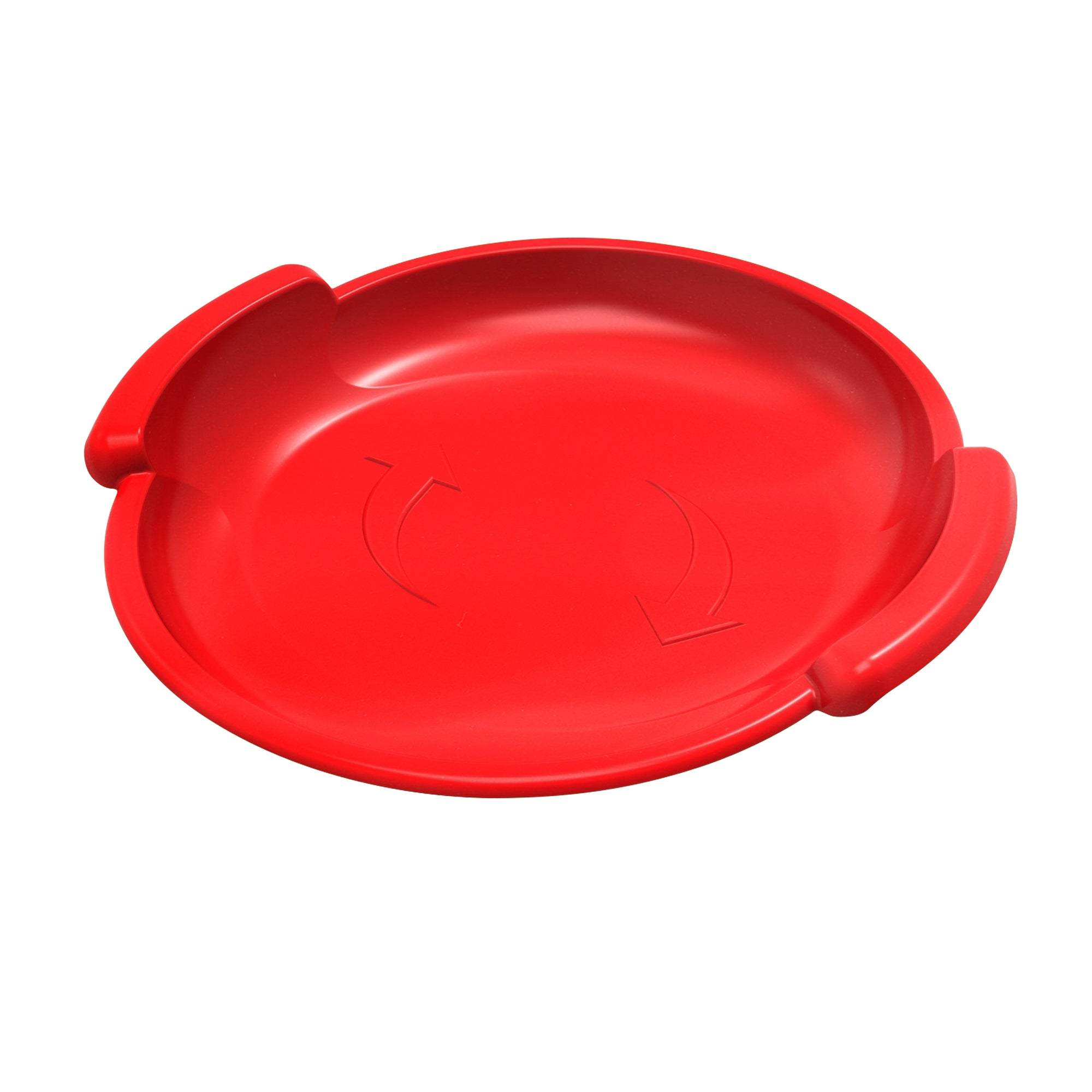 Spiral Saucer Sled, Red