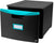 Mobile File Drawer, Black/Teal