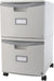 Mobile File Cabinet, Gray