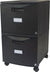 Mobile File Cabinet, Black