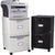 Mobile File Cabinet, Black