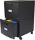 Mobile File Cabinet, Black