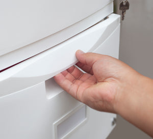 Mobile File Cabinet, White