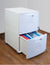 Mobile File Cabinet, White