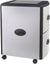 Deluxe File Cabinet with Roll Top, Grey
