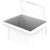 4 Gallon Storage Bin with Lid, White