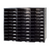 30 Compartment Literature Sorter, Black