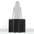 30 Compartment Literature Sorter, Black