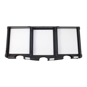 30 Compartment Literature Sorter, Black