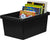 5.5 Gallon Storage Bin, Black