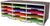 12 Compartment Literature Sorter, Gray