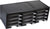 12 Compartment Literature Sorter, Black
