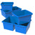 4 Gallon Storage Bin, Blue (6 units/pack)