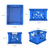 Premium Crate with Handles, Blue