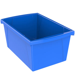 5.5 Gallon Storage Bin, Blue