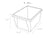 4 Gallon Recycling Bin, Blue
