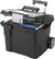 Premium File Box with Wheels, Black