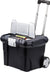 Premium Mobile File Box, Black