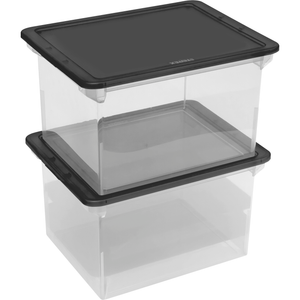 Portable File Tote, Blue