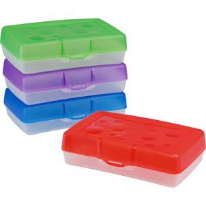 Standard Pencil Box, Assorted Colors