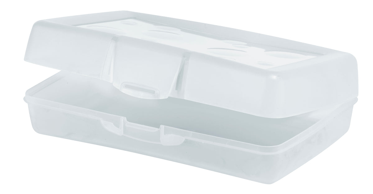 Standard Pencil Box, Clear – Storex