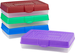 Large Pencil Box, Assorted Colors