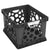 Premium Crate with Handles, Black